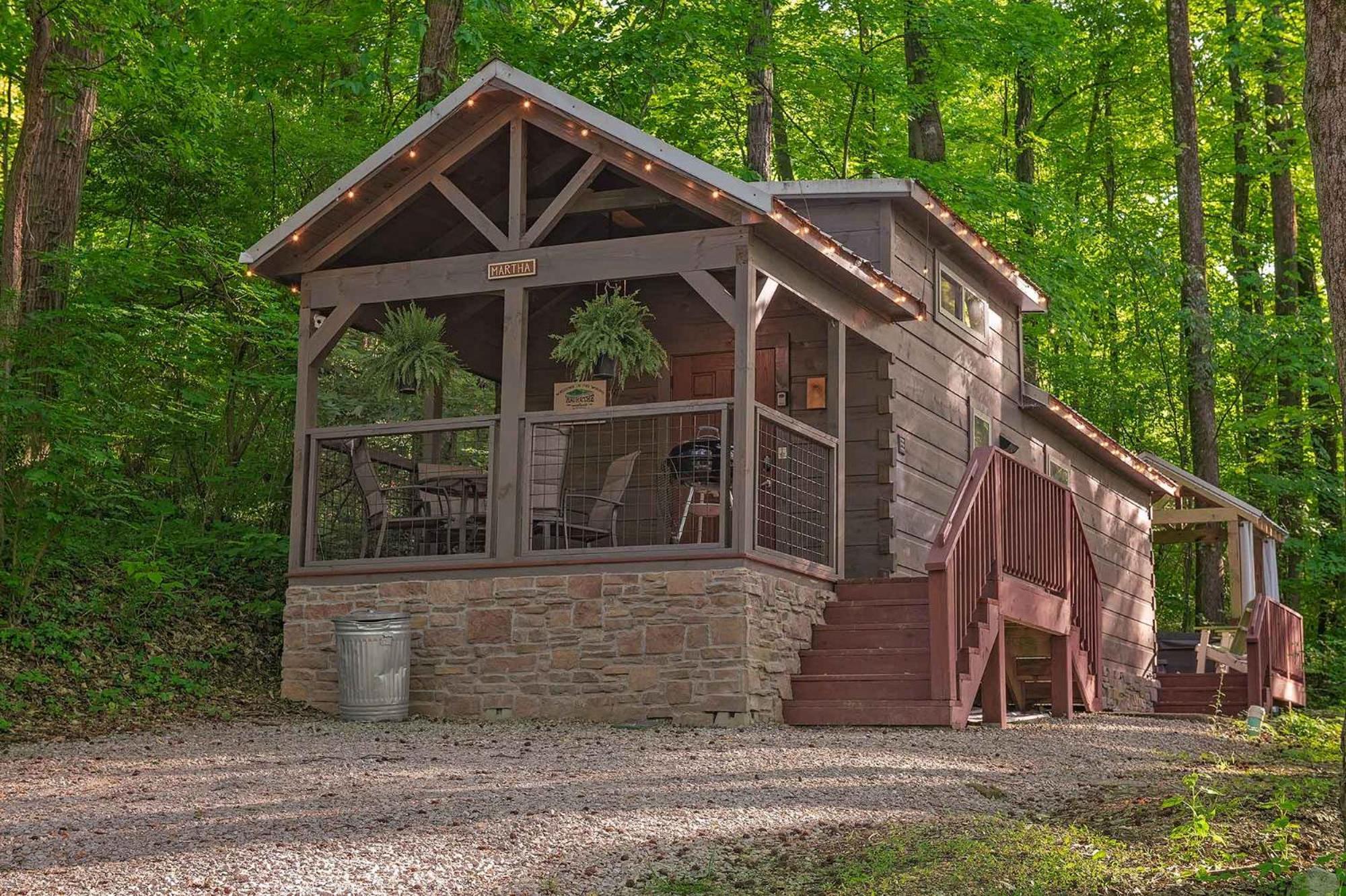 Martha Cabin Tiny Cabin By Downtown Chattanooga Villa Buitenkant foto