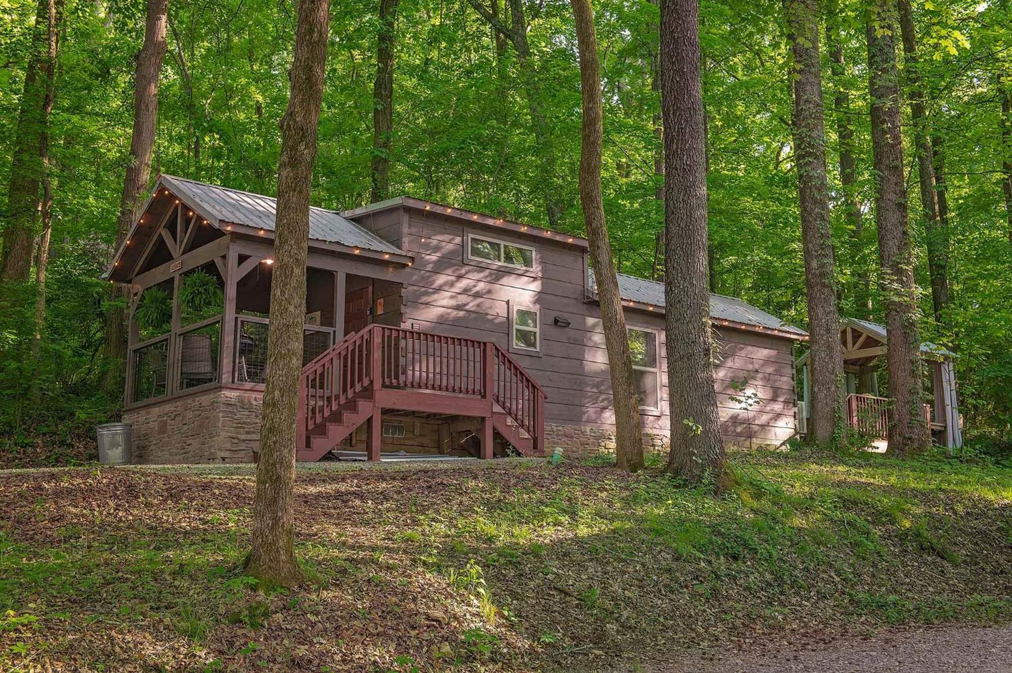 Martha Cabin Tiny Cabin By Downtown Chattanooga Villa Buitenkant foto