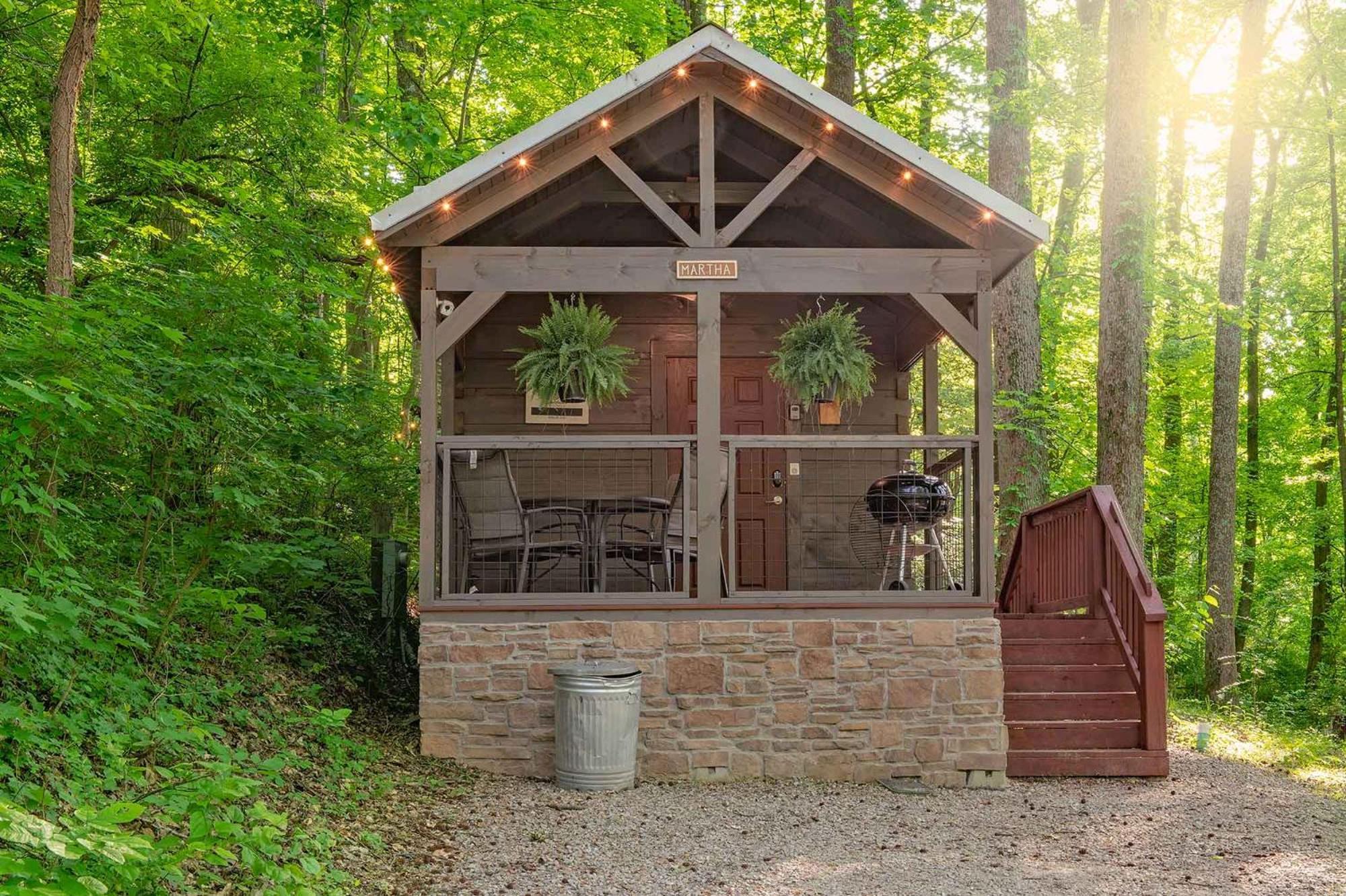 Martha Cabin Tiny Cabin By Downtown Chattanooga Buitenkant foto